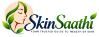 skinsaathi leaf beauty logo